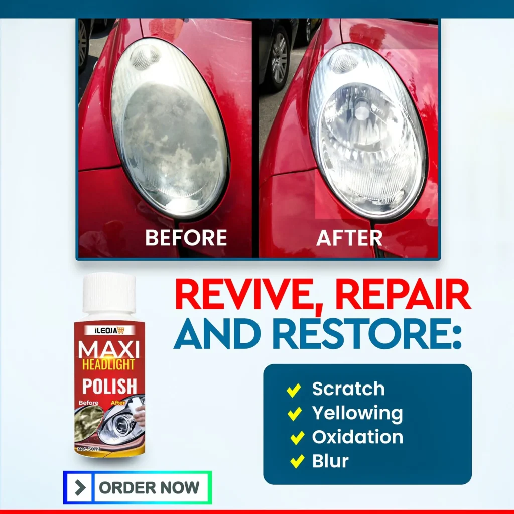 Crystal clear headlight after